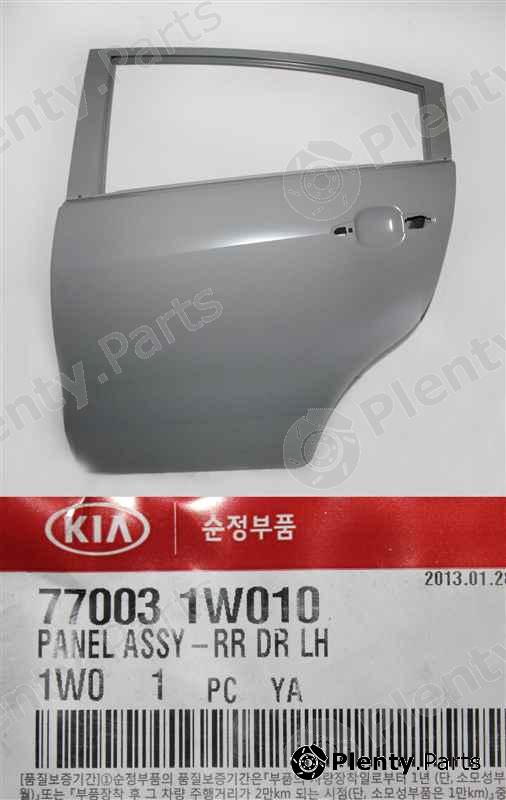 Genuine HYUNDAI / KIA (MOBIS) part 770031W010 Replacement part