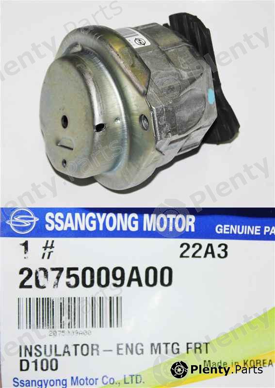 Genuine SSANGYONG part 2075009A00 Engine Mounting
