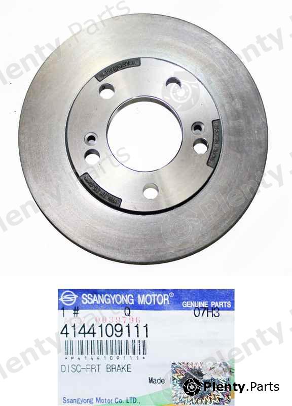 Genuine SSANGYONG part 4144109111 Brake Disc