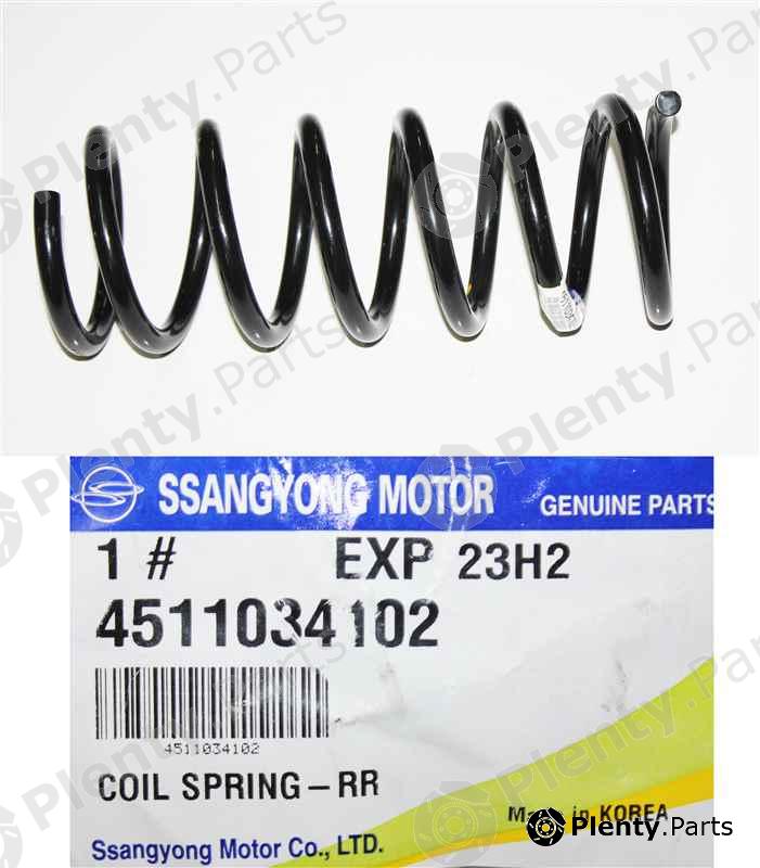 Genuine SSANGYONG part 4511034102 Replacement part