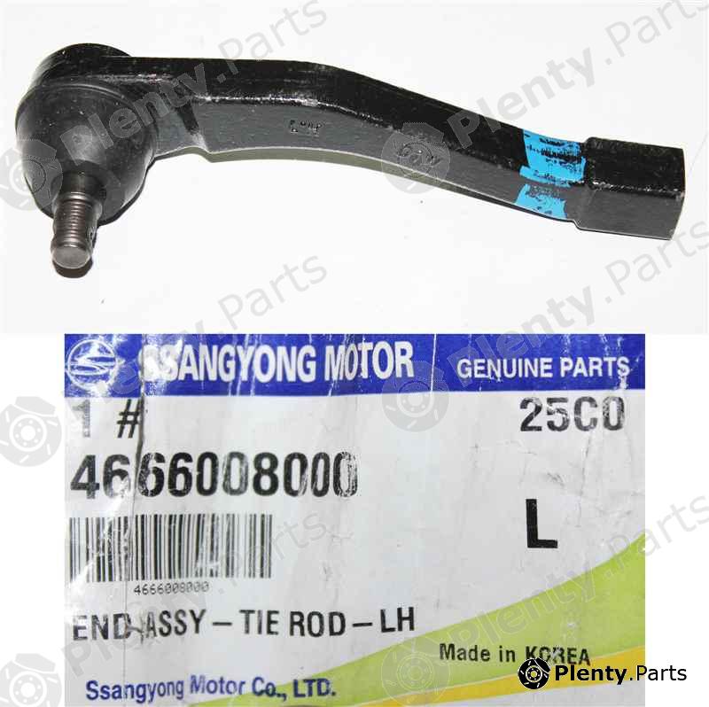 Genuine SSANGYONG part 4666008000 Tie Rod End
