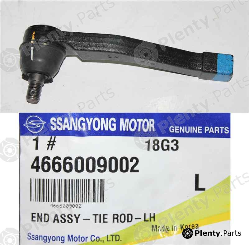 Genuine SSANGYONG part 4666009002 Tie Rod End