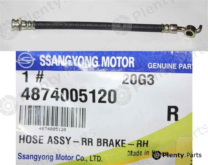Genuine SSANGYONG part 4874005120 Brake Hose