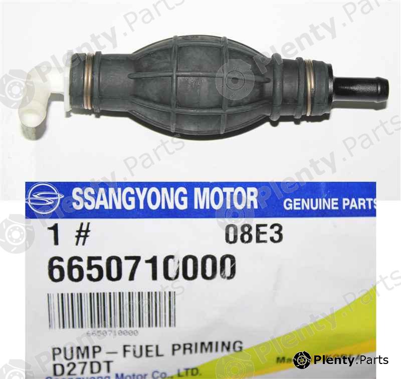 Genuine SSANGYONG part 6650710000 Replacement part