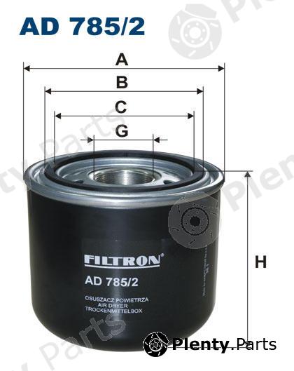  FILTRON part AD785/2 (AD7852) Air Dryer, compressed-air system
