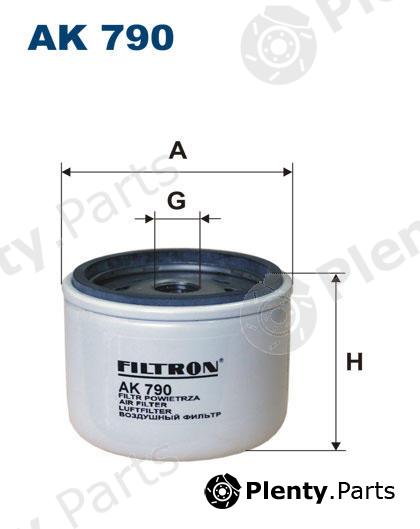  FILTRON part AK790 Air Filter