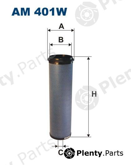  FILTRON part AM401W Secondary Air Filter