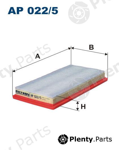  FILTRON part AP022/5 (AP0225) Air Filter