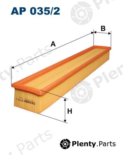  FILTRON part AP035/2 (AP0352) Air Filter