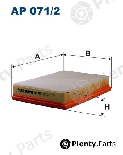  FILTRON part AP071/2 (AP0712) Air Filter