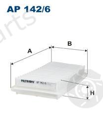 FILTRON part AP142/6 (AP1426) Air Filter