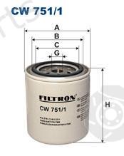  FILTRON part CW751/1 (CW7511) Coolant Filter