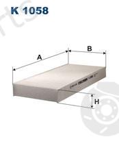  FILTRON part K1058 Filter, interior air