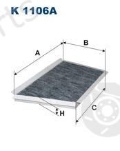  FILTRON part K1106A Filter, interior air