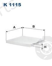  FILTRON part K1115 Filter, interior air
