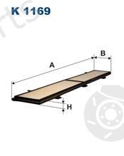  FILTRON part K1169 Filter, interior air