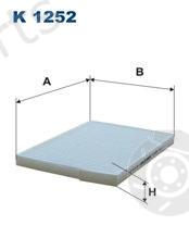  FILTRON part K1252 Filter, interior air