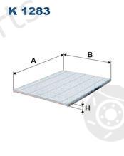  FILTRON part K1283 Filter, interior air