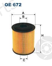  FILTRON part OE672 Oil Filter