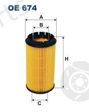  FILTRON part OE674 Oil Filter