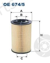  FILTRON part OE674/5 (OE6745) Oil Filter