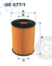  FILTRON part OE677/1 (OE6771) Oil Filter