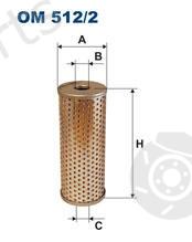  FILTRON part OM512/2 (OM5122) Oil Filter