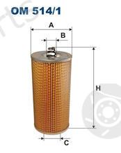  FILTRON part OM514/1 (OM5141) Oil Filter