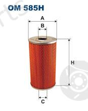  FILTRON part OM585H Filter, operating hydraulics