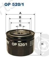  FILTRON part OP520/1 (OP5201) Oil Filter