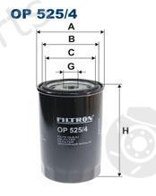  FILTRON part OP525/4 (OP5254) Oil Filter