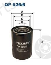  FILTRON part OP526/6 (OP5266) Oil Filter