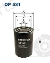 FILTRON part OP531 Oil Filter