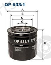  FILTRON part OP533/1 (OP5331) Oil Filter