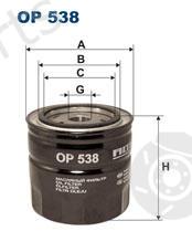  FILTRON part OP538 Oil Filter