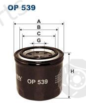  FILTRON part OP539 Oil Filter