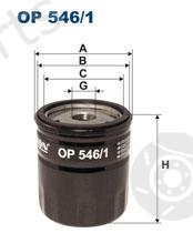  FILTRON part OP546/1 (OP5461) Oil Filter
