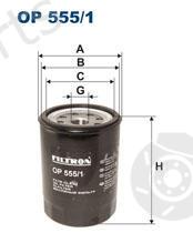  FILTRON part OP555/1 (OP5551) Oil Filter