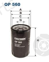  FILTRON part OP560 Oil Filter