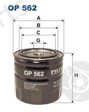  FILTRON part OP562 Oil Filter