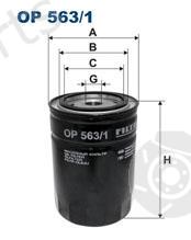  FILTRON part OP563/1 (OP5631) Oil Filter