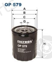 FILTRON part OP579 Oil Filter