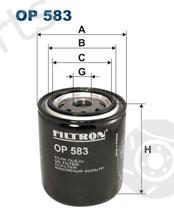  FILTRON part OP583 Oil Filter