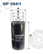  FILTRON part OP584/1 (OP5841) Oil Filter