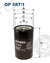  FILTRON part OP587/1 (OP5871) Oil Filter