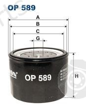  FILTRON part OP589 Oil Filter