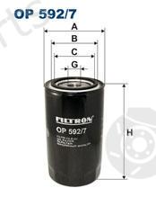  FILTRON part OP592/7 (OP5927) Oil Filter