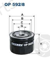  FILTRON part OP592/8 (OP5928) Oil Filter