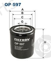  FILTRON part OP597 Oil Filter