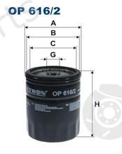  FILTRON part OP616/2 (OP6162) Oil Filter